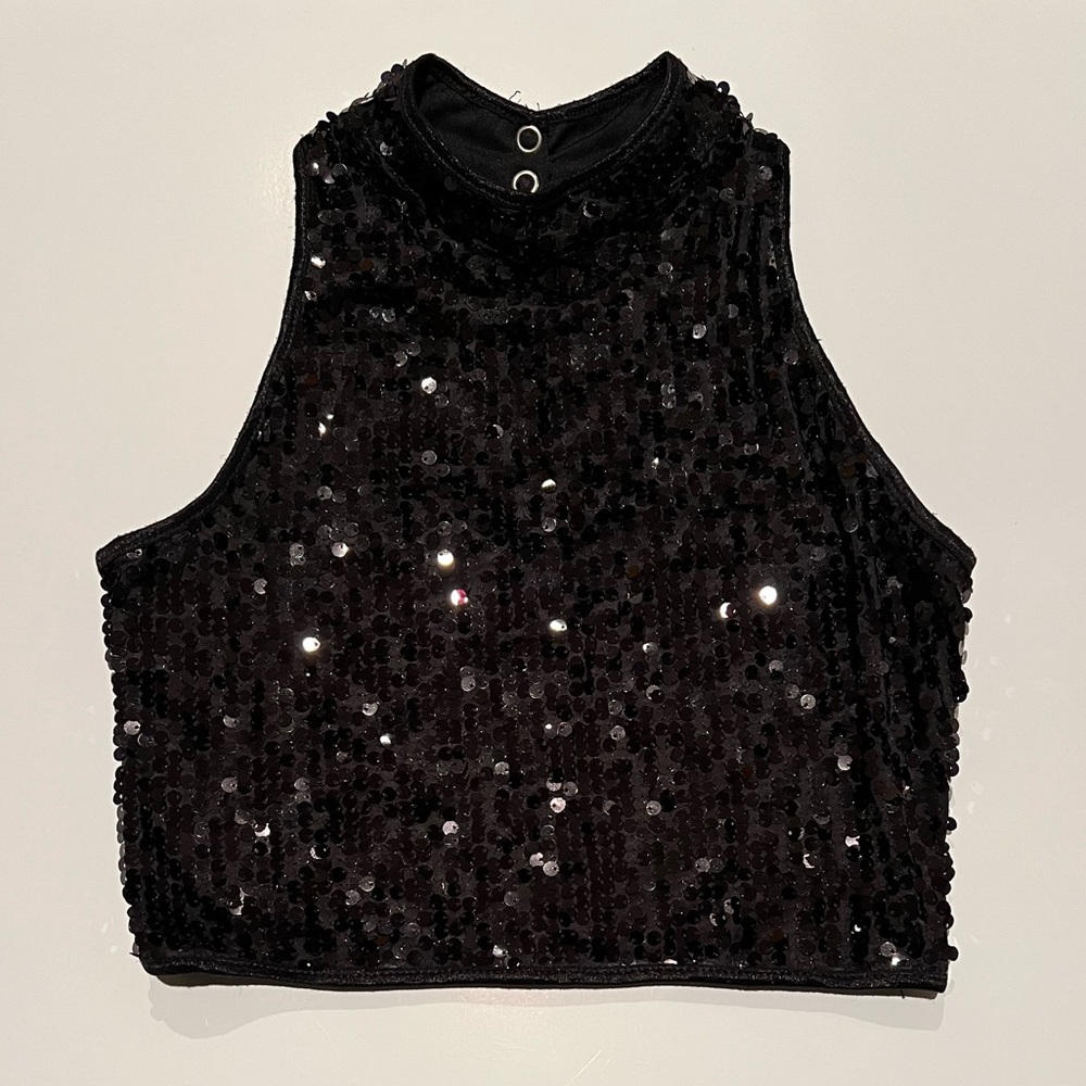Balera Sequin Crop Top.